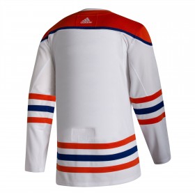 Edmonton Oilers Blank 2020-21 Reverse Retro Authentic Shirt - Mannen